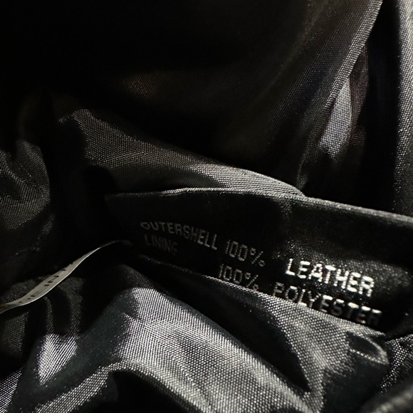 NWT Whet Blu Chloe Leather Jacket Size Large - Picture 7 of 8